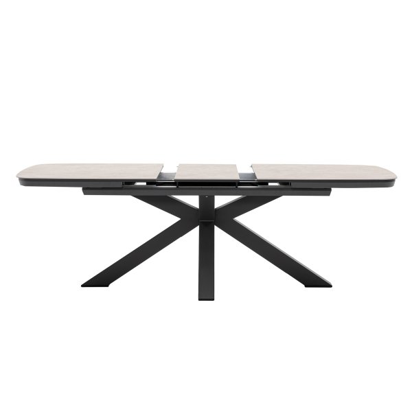 barths Tisch Torino 180/220x100cm anthrazit
