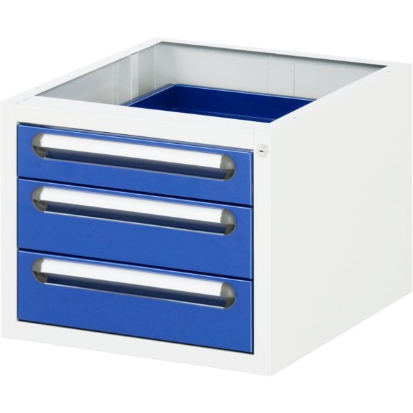 RAU Container 3Schübe 480x600x395mm lgr/ebl