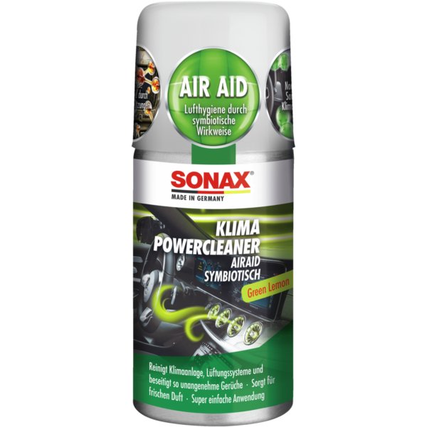 Sonax Klima Powercleaner AirAid Green Lemon 100ml