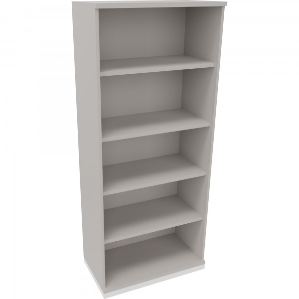 Regal 5OH B800xT442xH1869mm Verkehrsweiß/Lichtgrau