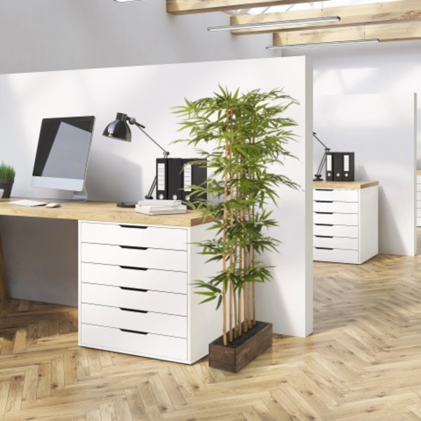hjh OFFICE Kunstpflanze BAMBUS 150cm gn