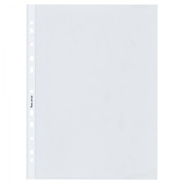 Bene Prospekthülle 207300 DIN A4 0,8mm PP transparent 100 St./Pack.