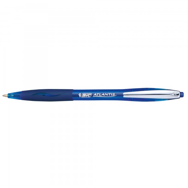 BIC Kugelschreiber ATLANTIS Soft 9021322 0,4mm Druckmechanik blau