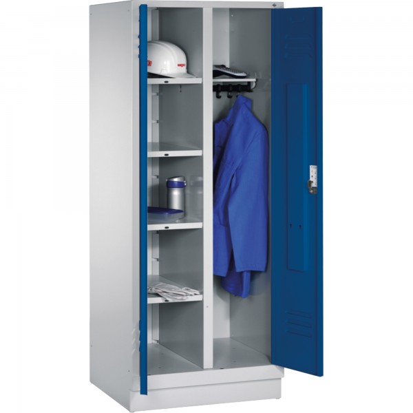 C+P Wäschespind 816022S10003 Sockel 2Abteile lgr/ebl