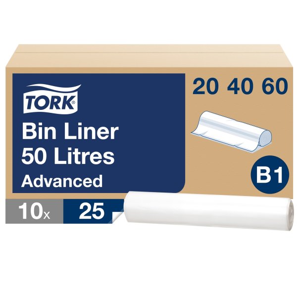 Tork Müllsack 50l 10x25St tr