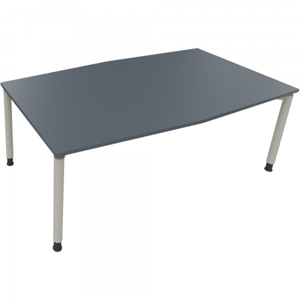 Bespr.ti. Tonneau Vierfuß Rund B2000xT1000/1100xH680-820 si/Lava