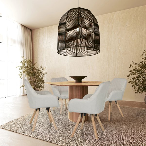 hjh OFFICE Dining Stuhl Scandi Soft