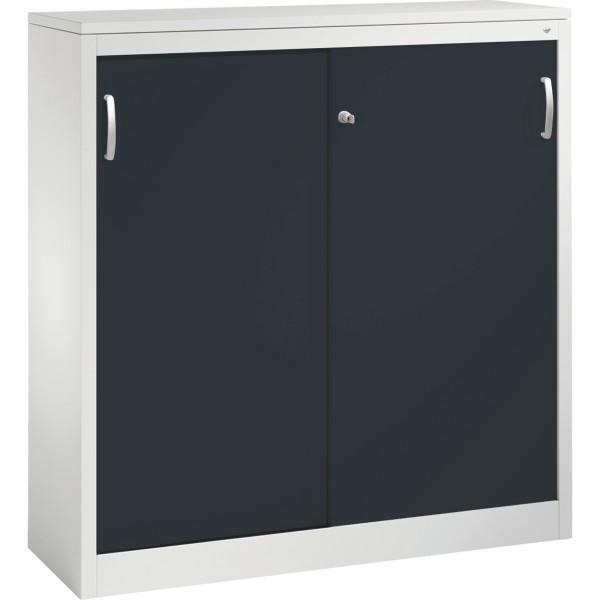 C+P Akten-Sideboard 20471200S10100 3OH 1200x1200x400mm lgr/sgr