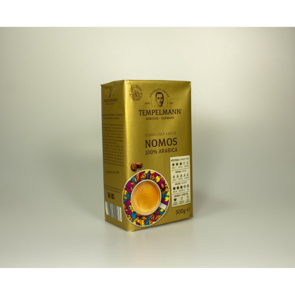 Tempelmann Kaffee Nomos gemahlen 500g