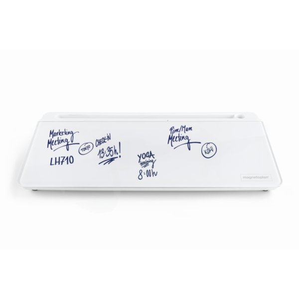 magnetoplan Desk-Organizer Glasboard ws