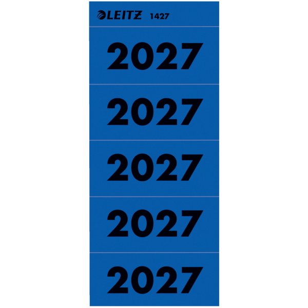 Leitz Inhaltsschild 2027 bl 100St