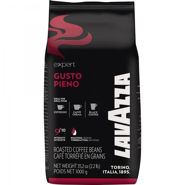 Lavazza Kaffee GUSTO PIENO 4338 ganze Bohne 1kg