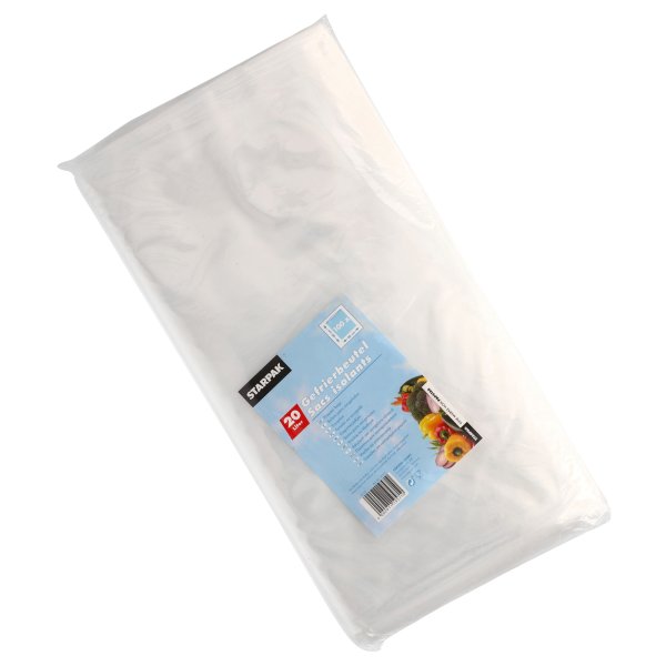 STARPAK Gefrierbeutel 60x40cm 20l tr 100St