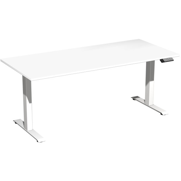 Geramöbel Tisch Elevate Plus 1800x800x630-1280mm ws/ws