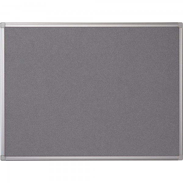 Bi-office Pinnwand Maya FA0242170 Aluminiumrahmen Filz 60x45cm grau