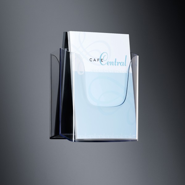 SIGEL Wandprospekthalter LH116 für DIN A5 1Fach Acryl glasklar