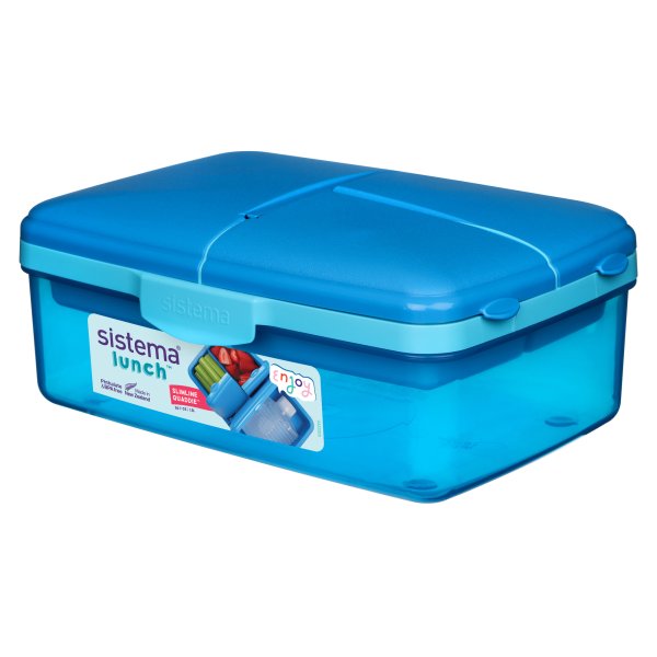 sistema Lunchbox Quaddie 1,5l sort