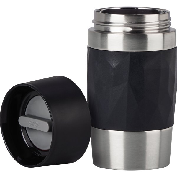 EMSA Isolierbecher TRAVEL MUG COMPACT N2160100 0,3l schwarz