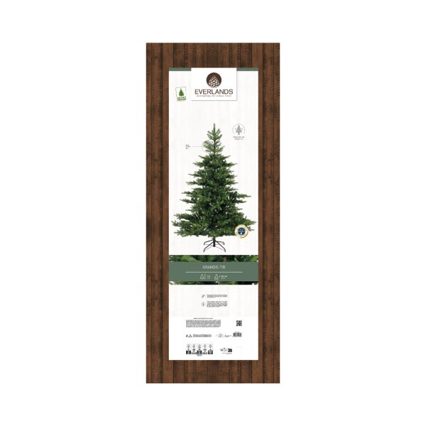 Everlands Weihnachtsbaum Grandis Tanne 182x300cm