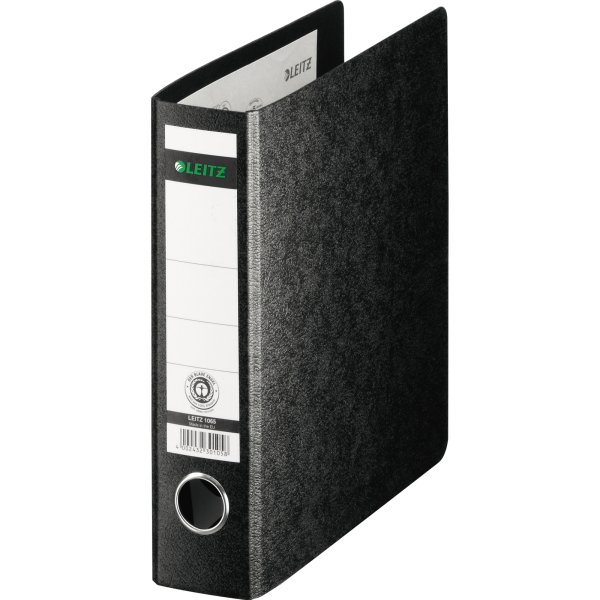 Leitz Ordner 10650000 DIN A5 56mm Hartpappe schwarz