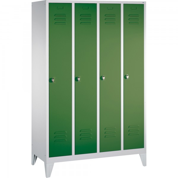 C+P Umkleidespind Classic 801040S10055 4Abteile lgr/rgn