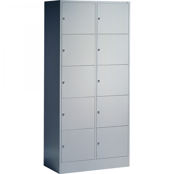 C+P Fächerschrank 8270020S10003 Sockel 10Fächer lgr/lgr