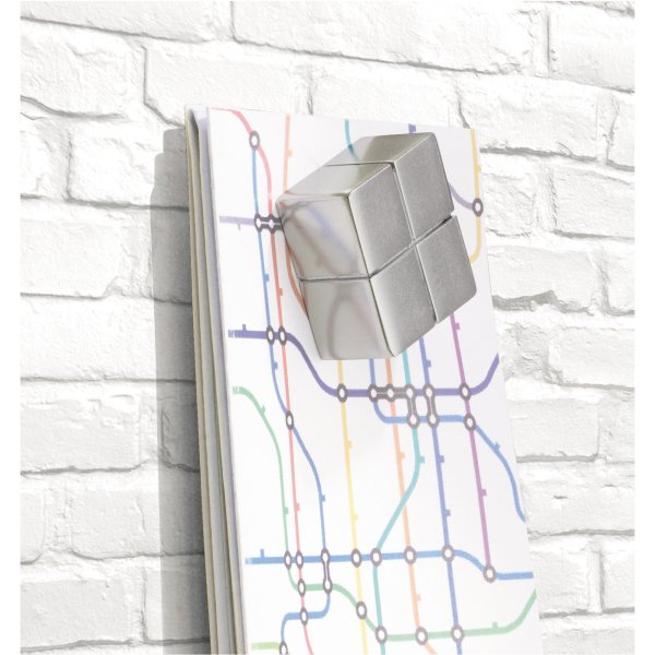 SIGEL Magnetboard Artverum GL144 910x460x15mm Glas White-Klinker