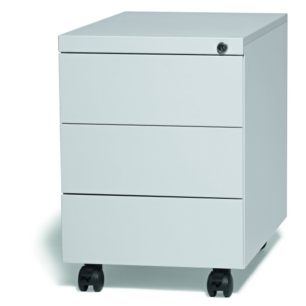 Rollcontainer 3xSchub 39x55x59cm lgr