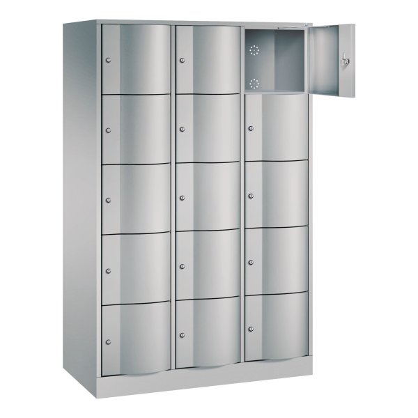 C+P Schließfachschrank 15Fä 1950x1150x540mm wsalu