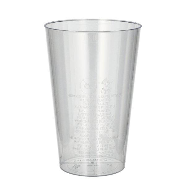Papstar Trinkbecher 0,4l tr 50St