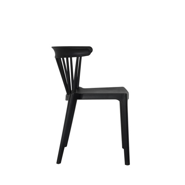 FEROS Stuhl Windson schwarz 4St