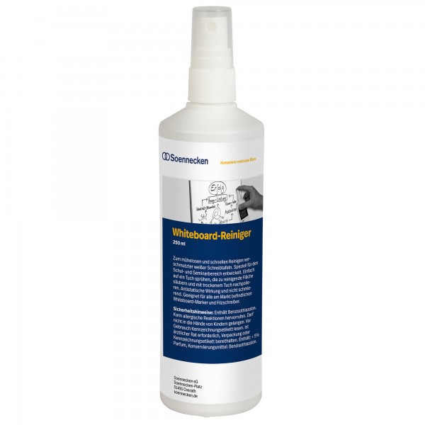 Soennecken Reinigungsspray 4831 für Whiteboards Pumpspray 250ml