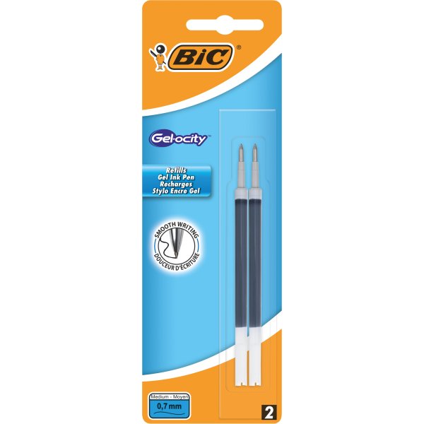 BIC Gelmine 862228 0,3mm schwarz 2 St./Pack.