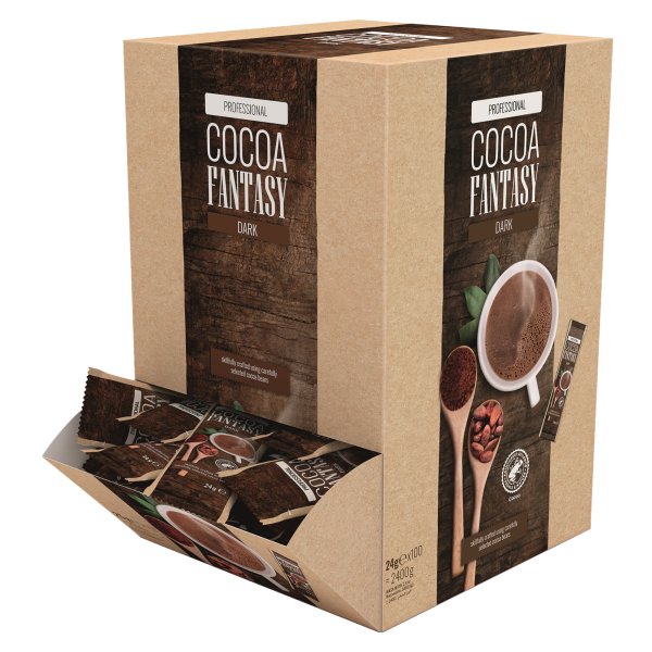 Cocoa Fantasy Getränkepulver Dark 100x24g