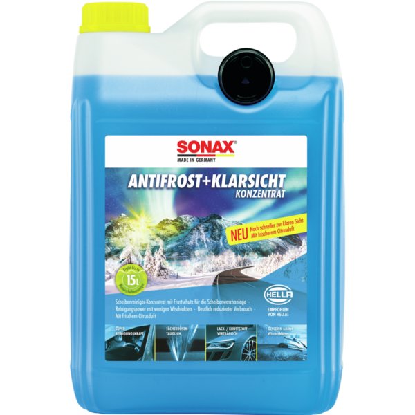 Sonax Scheibenfrostschutz Konzentrat Citrus -30C 5L