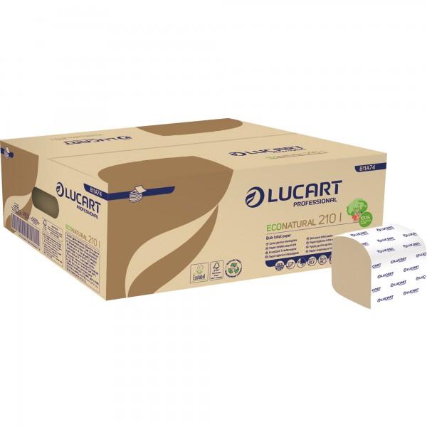 Eco Natural Toilettenpapier 811A74 2lagig 8.400Blatt