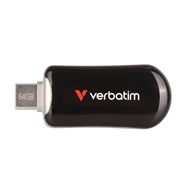 Verbatim USB-Stick Plectra 64GB USB-C 3.2 sw