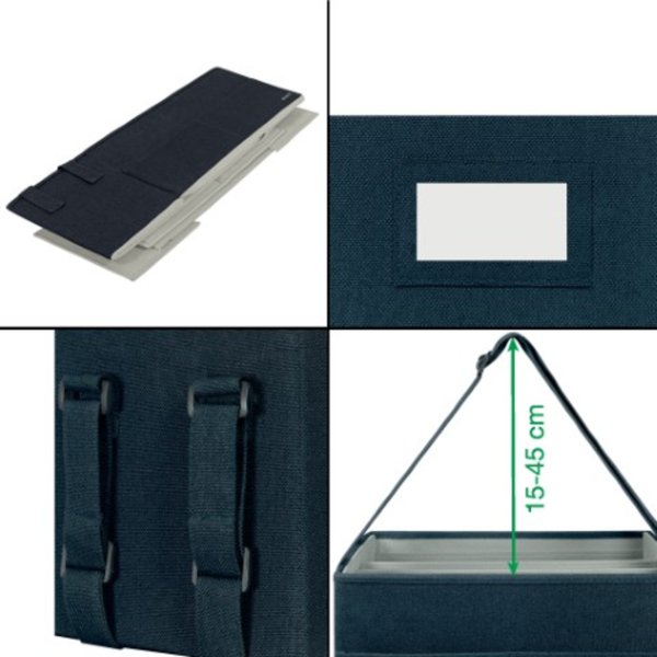 Leitz Desk Sharing Tasche samtgrau