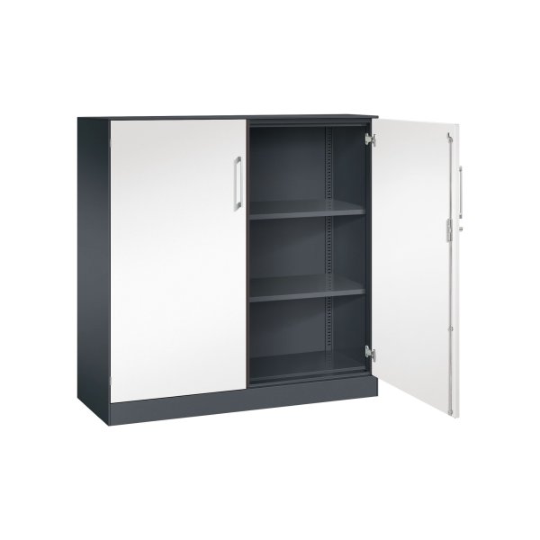 C+P Aktensideboard 3OH 1310x1200x435mm sgr/rws