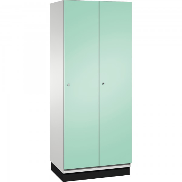 C+P Umkleidespind 4510022S10051 Sockel 2Abteile B800mm lgr/lgn