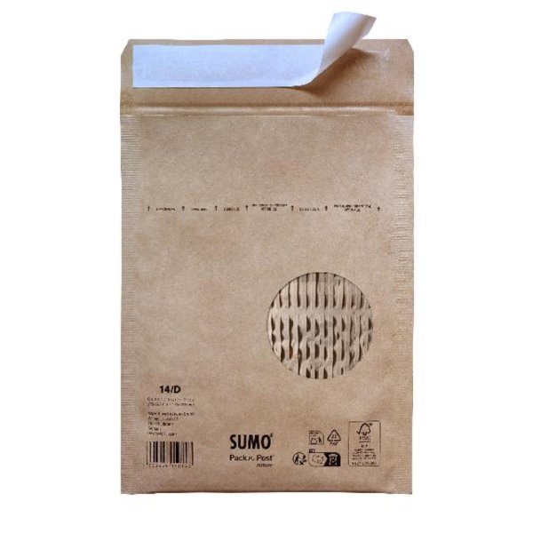 SUMO Papierpolstertasche 195x265mm br