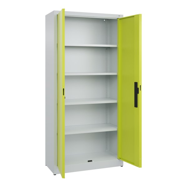 C+P Aktenschrank 5OH 1950x930x400mm lgr/cgn