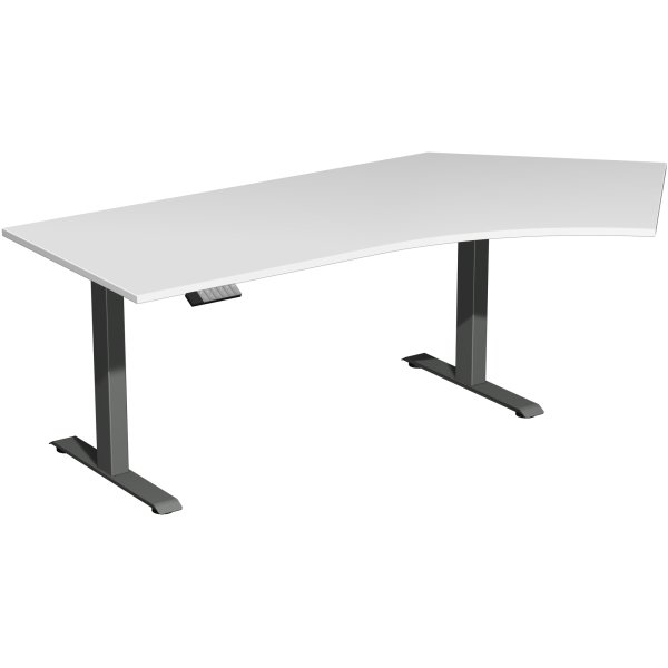 Gera Tisch Elevate Basic 135 re 2166x1130x730-1230 an/lgr