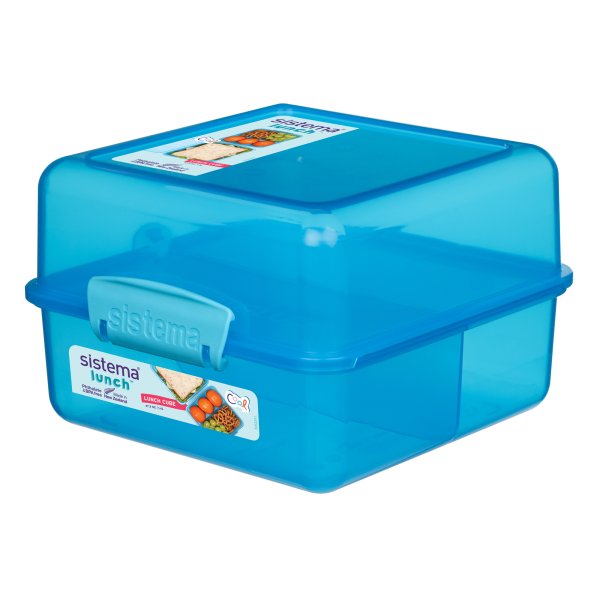 sistema Lunchbox Lunch Cube 1,4l sort