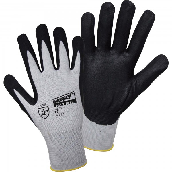 WORKY Handschuh NON STICKY 1158-11 FOAM/Nylon/NITRIL Gr11 1Paar