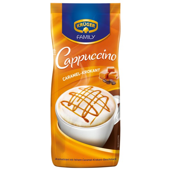 Krüger family Cappuccino Caramel-Krokant 500g