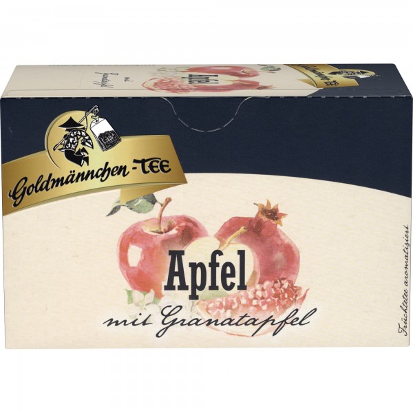 Goldmännchen Tee 4477 Apfel mit Granatapfel 20 St./Pack.