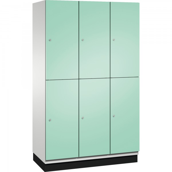 C+P Doppelstockspind 4510132S10014 Sockel 6Fächer B1200mm lgr/lgn