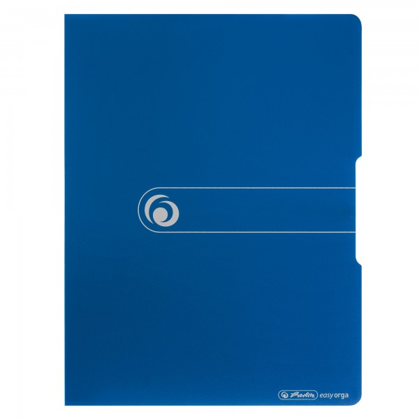 Herlitz Klemmbrettmappe 11217213 DIN A4 Polyfoam blau