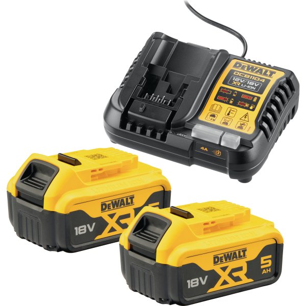 DeWALT Akku-Starter-Set DCB1104P2-QW